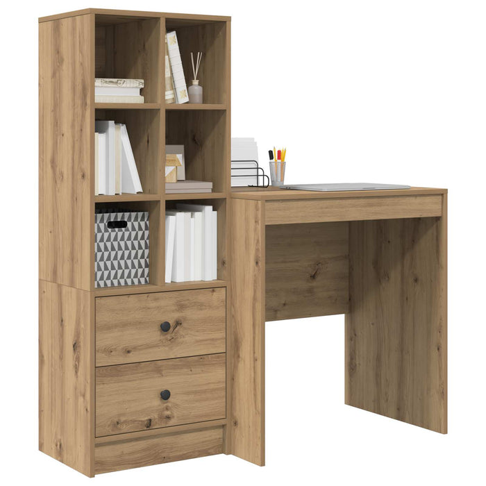 Birou Stejar Artizanal 115,5 x 50 x 127 cm 2 buc. WALTI