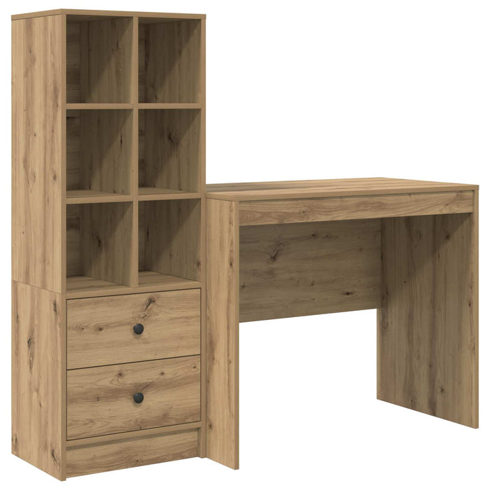 Birou Stejar Artizanal 135,5 x 50 x 127 cm 2 buc. WALTI