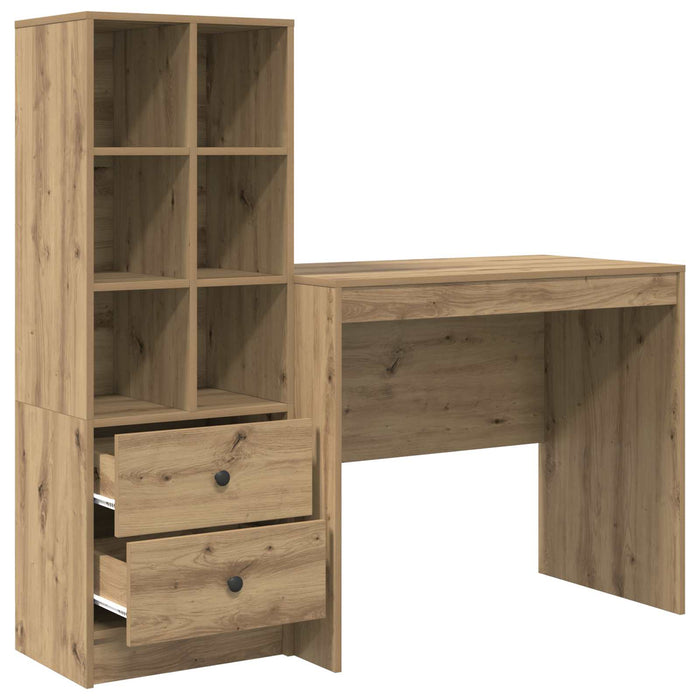Birou Stejar Artizanal 135,5 x 50 x 127 cm 2 buc. WALTI