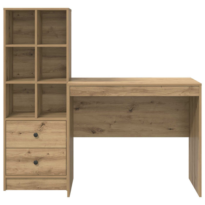 Birou Stejar Artizanal 135,5 x 50 x 127 cm 2 buc. WALTI