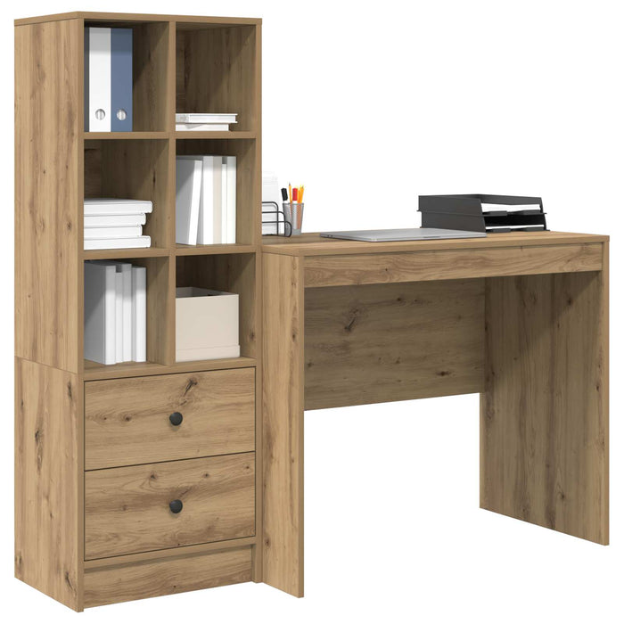 Birou Stejar Artizanal 135,5 x 50 x 127 cm 2 buc. WALTI