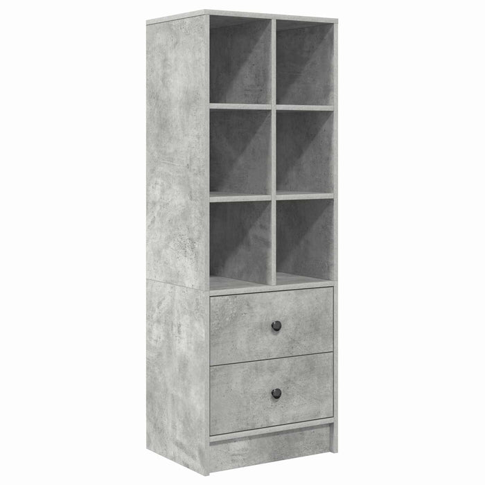 Birou cu sertar 2 pcs Gri din beton - WALTI WALTI