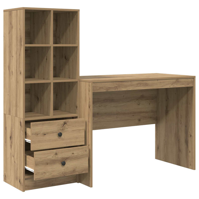 Birou Stejar Artizanal 145.5 x 50 x 127 cm 2 buc. WALTI
