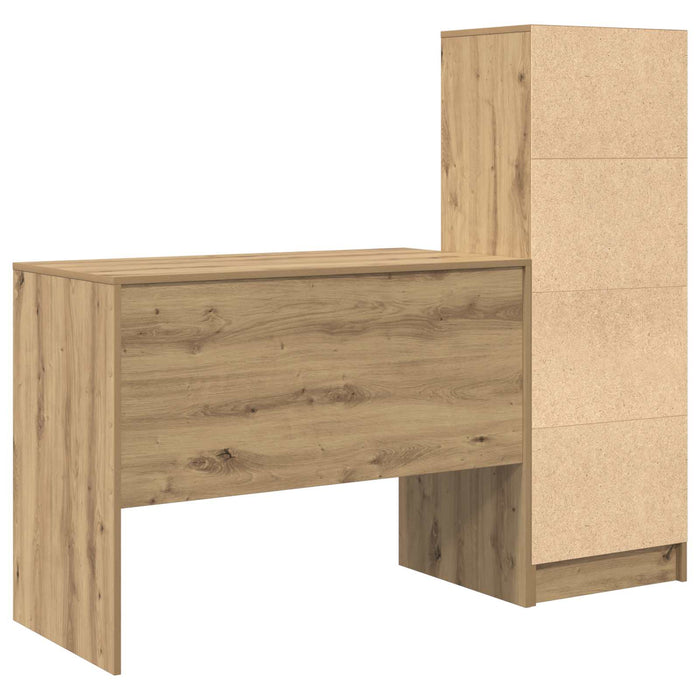 Birou Stejar Artizanal 145.5 x 50 x 127 cm 2 buc. WALTI