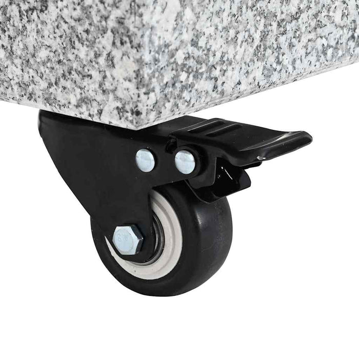 Bază pentru umbrelă Gri 45 x 45 x 45 cm Granit - WALTI WALTI