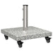 Bază pentru umbrelă Gri 45 x 45 x 45 cm Granit - WALTI WALTI