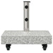 Bază pentru umbrelă Gri 45 x 25 x 45 cm Granit - WALTI WALTI