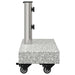 Bază pentru umbrelă Gri 45 x 25 x 45 cm Granit - WALTI WALTI
