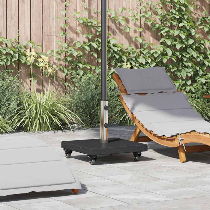 Bază pentru umbrelă Negru 45 x 45 x 45 cm Granit - WALTI WALTI