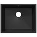 Chiuvetă de bucătărie Negru 54 x 44 x 20 cm Granit - WALTI WALTI