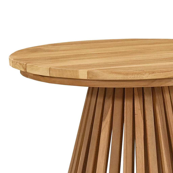 Masă laterală Maro 50 x 50 x 49,5 cm Lemn solid de tec - WALTI WALTI