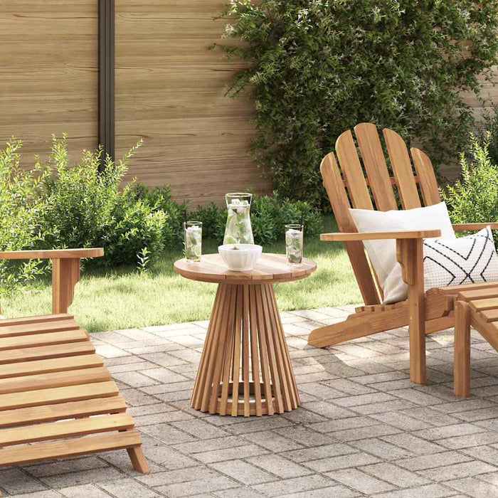 Masă laterală Maro 50 x 50 x 49,5 cm Lemn solid de tec - WALTI WALTI