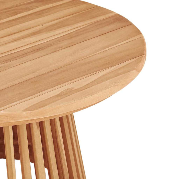 Masă laterală Maro 70 x 70 x 40 cm Lemn solid de tec WALTI