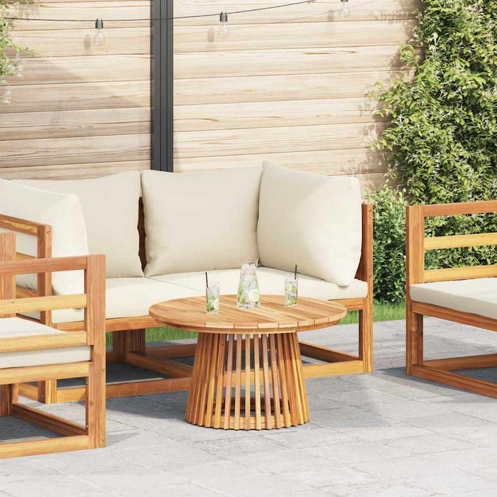 Masă laterală Maro 70 x 70 x 40 cm Lemn solid de tec WALTI