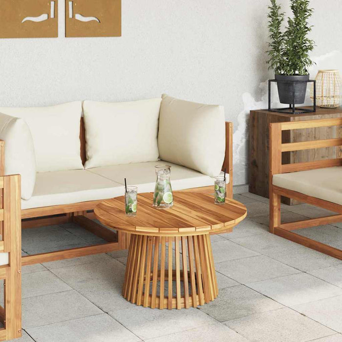 Masă laterală Maro 70 x 70 x 40 cm Lemn solid de tec WALTI