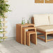 Masă laterală pentru grădină 3 pcs Maro 33 x 44,5 x 51 cm - WALTI WALTI