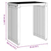 Masă laterală pentru grădină 3 pcs Maro 33 x 44,5 x 51 cm - WALTI WALTI