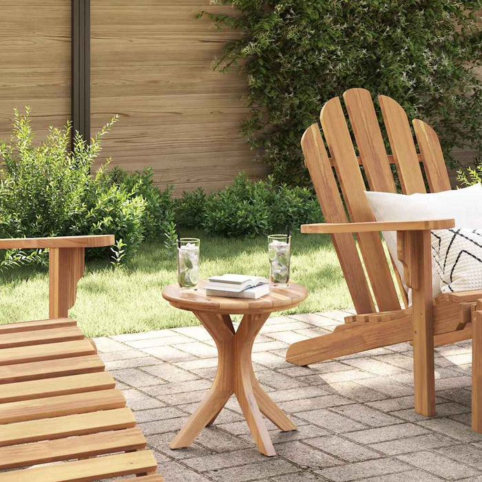 Masă laterală Maro 40 x 40 x 41 cm Lemn solid de tec - WALTI WALTI