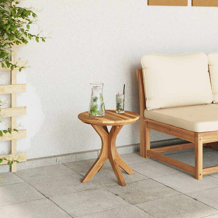 Masă laterală Maro 40 x 40 x 41 cm Lemn solid de tec - WALTI WALTI