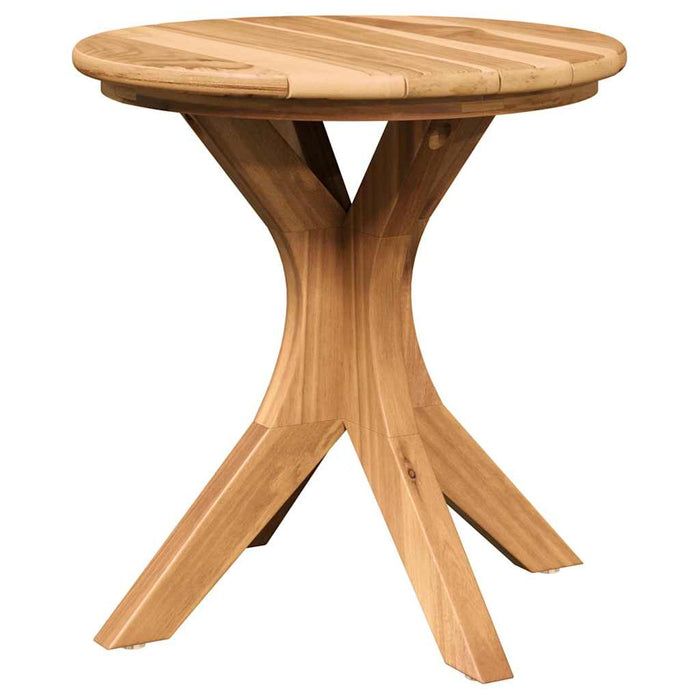 Masă laterală Maro 40 x 40 x 41 cm Lemn solid de tec - WALTI WALTI