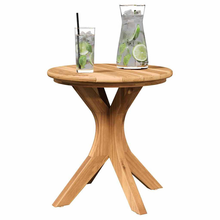 Masă laterală Maro 40 x 40 x 41 cm Lemn solid de tec - WALTI WALTI