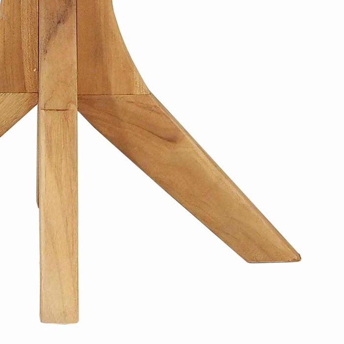 Masă laterală Maro 55 x 55 x 51 cm Lemn solid de tec - WALTI WALTI