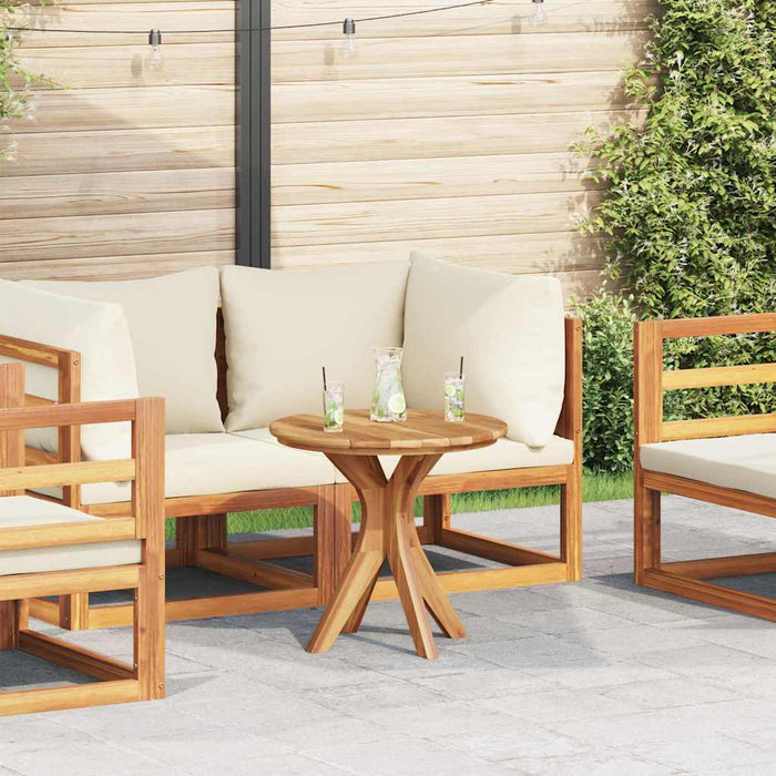 Masă laterală Maro 55 x 55 x 51 cm Lemn solid de tec - WALTI WALTI