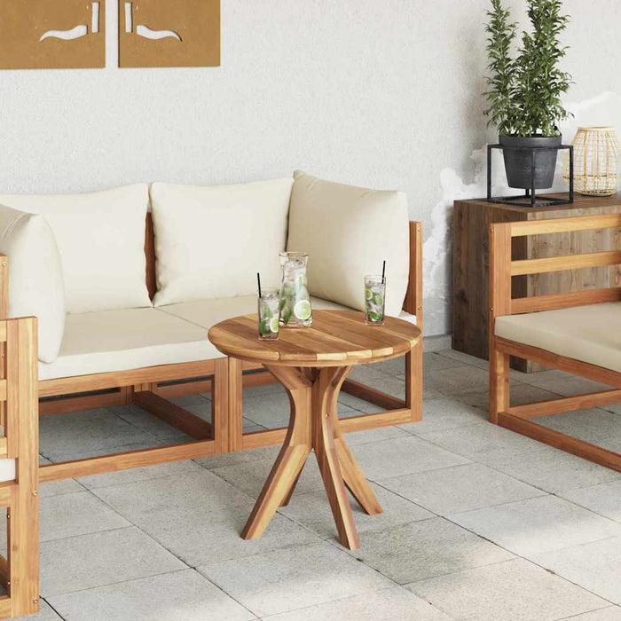 Masă laterală Maro 55 x 55 x 51 cm Lemn solid de tec - WALTI WALTI