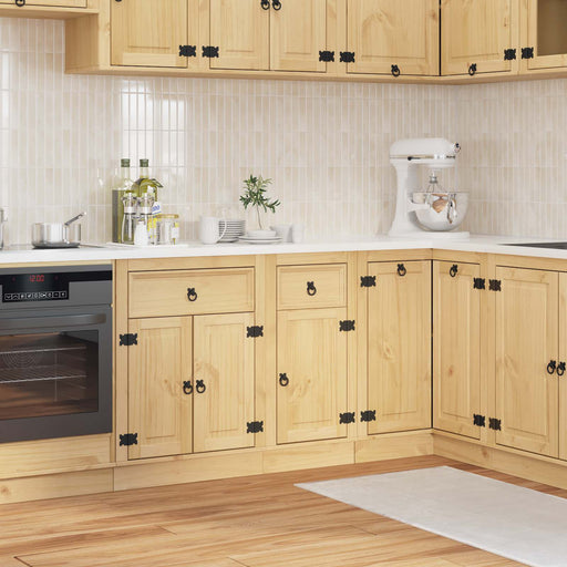 Dulap cu sertar Miere 40 x 46 x 81,5 cm Lemn de pin masiv - WALTI WALTI