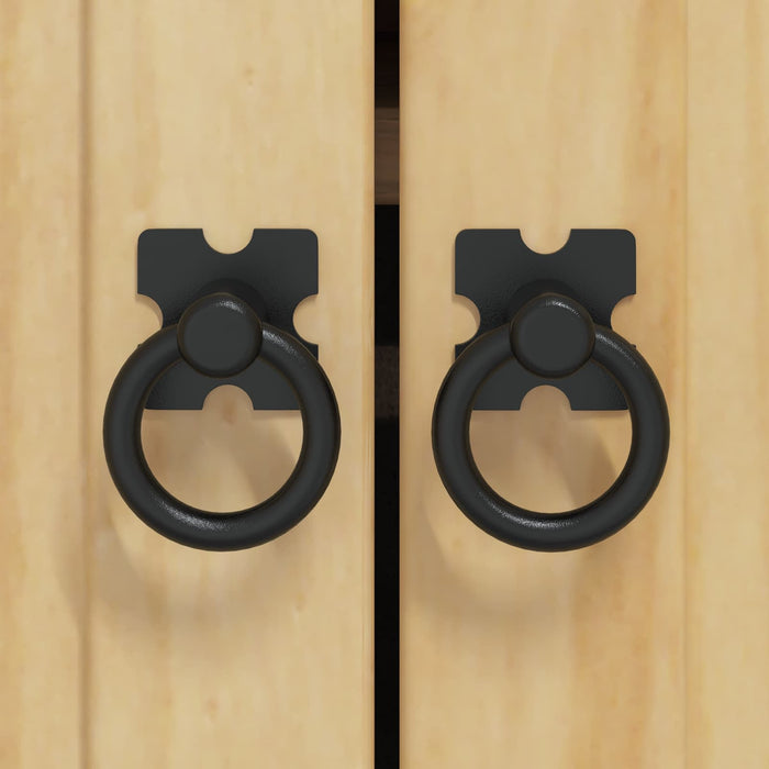 Dulap cu raft cu ușă Miere 80 x 46 x 81,5 cm Lemn de pin masiv - WALTI WALTI