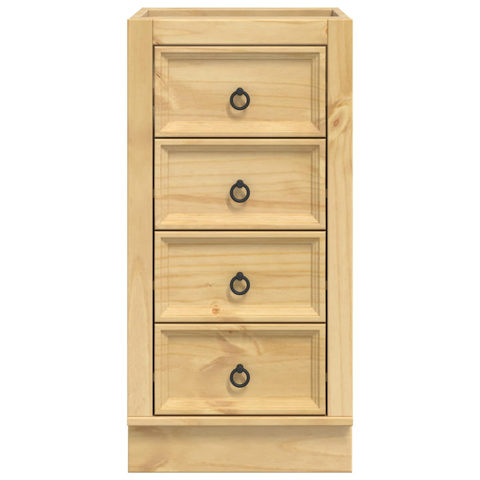 Dulap cu sertar Miere 40 x 46 x 81,5 cm Lemn de pin masiv - WALTI WALTI