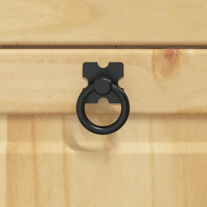 Dulap cu raft cu ușă Miere 60 x 32 x 40 cm Lemn de pin masiv - WALTI WALTI