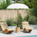 Parasol Balinez Crem 190 x 190 x 260 cm - WALTI WALTI