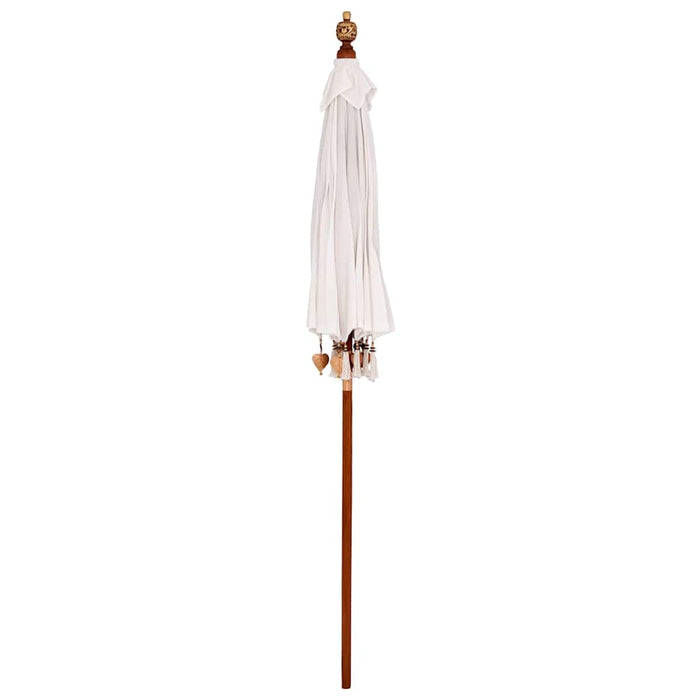 Parasol Balinez Crem 190 x 190 x 260 cm - WALTI WALTI