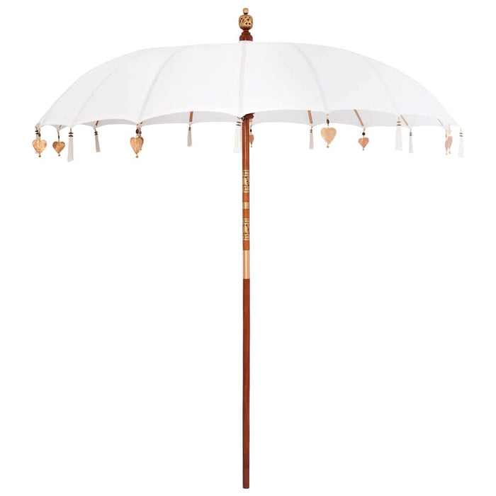 Parasol Balinez Crem 220 x 220 x 260 cm - WALTI WALTI