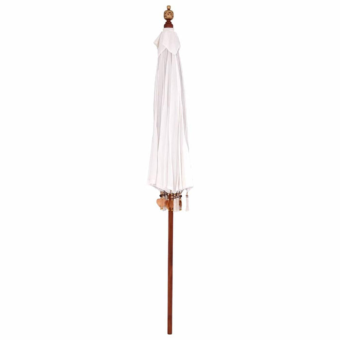 Parasol Balinez Crem 220 x 220 x 260 cm - WALTI WALTI