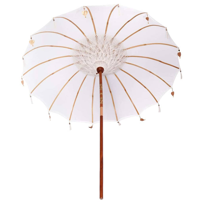 Parasol Balinez Crem 220 x 220 x 260 cm - WALTI WALTI