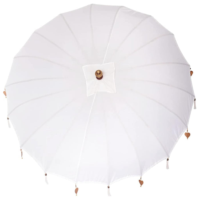 Parasol Balinez Crem 220 x 220 x 260 cm - WALTI WALTI