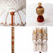 Parasol Balinez Crem 190 x 190 x 260 cm - WALTI WALTI