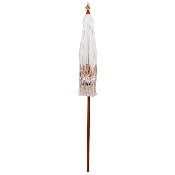 Parasol Balinez Crem 190 x 190 x 260 cm - WALTI WALTI