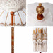 Parasol Balinez Crem 215 x 215 x 260 cm - WALTI WALTI