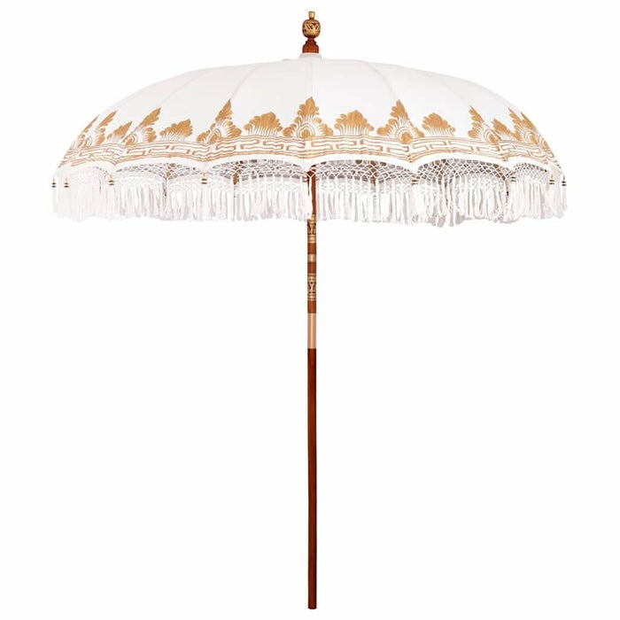 Parasol Balinez Crem 215 x 215 x 260 cm - WALTI WALTI