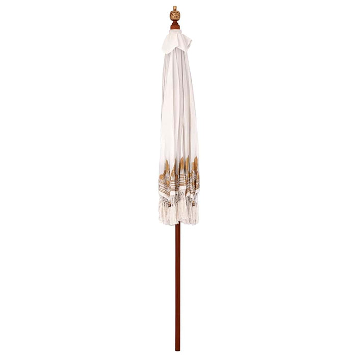 Parasol Balinez Crem 215 x 215 x 260 cm - WALTI WALTI