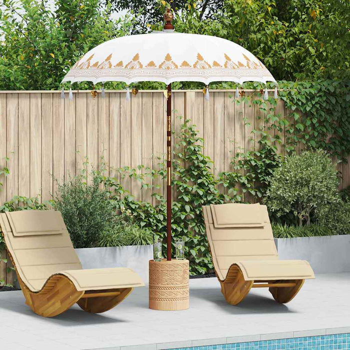 Parasol Balinez Crem 185 x 185 x 260 cm WALTI