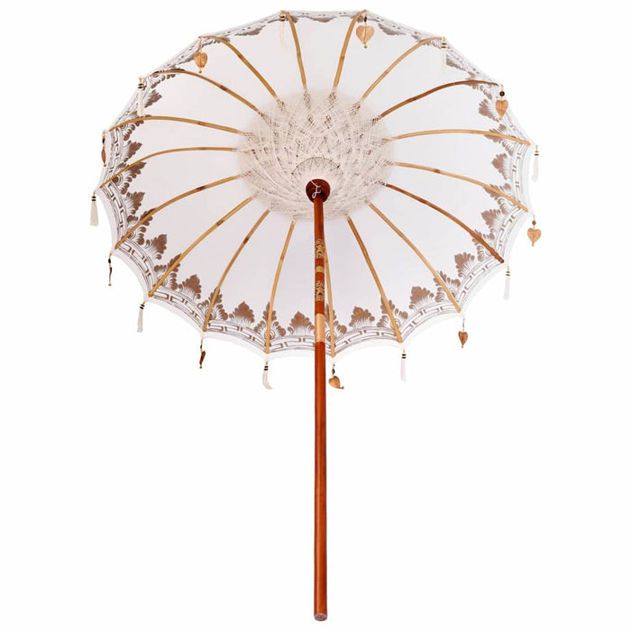 Parasol Balinez Crem 185 x 185 x 260 cm WALTI