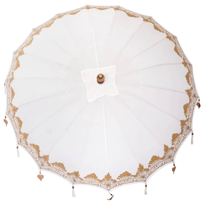 Parasol Balinez Crem 215 x 215 x 260 cm - WALTI WALTI