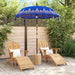 Parasol Balinez albastru 185 x 185 x 260 cm - WALTI WALTI