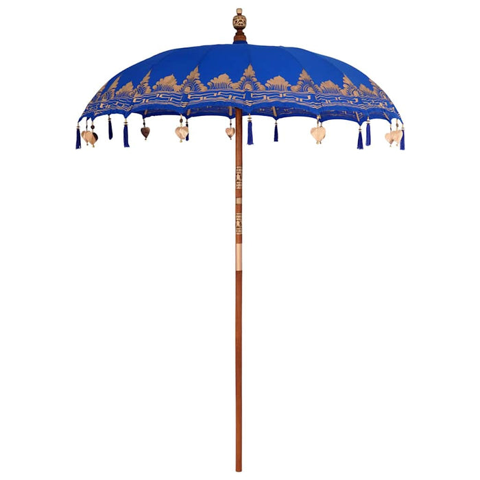 Parasol Balinez albastru 185 x 185 x 260 cm - WALTI WALTI