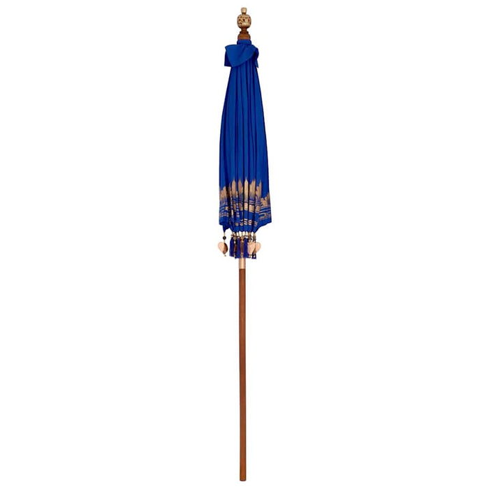 Parasol Balinez albastru 185 x 185 x 260 cm - WALTI WALTI