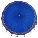 Parasol Balinez albastru 185 x 185 x 260 cm - WALTI WALTI